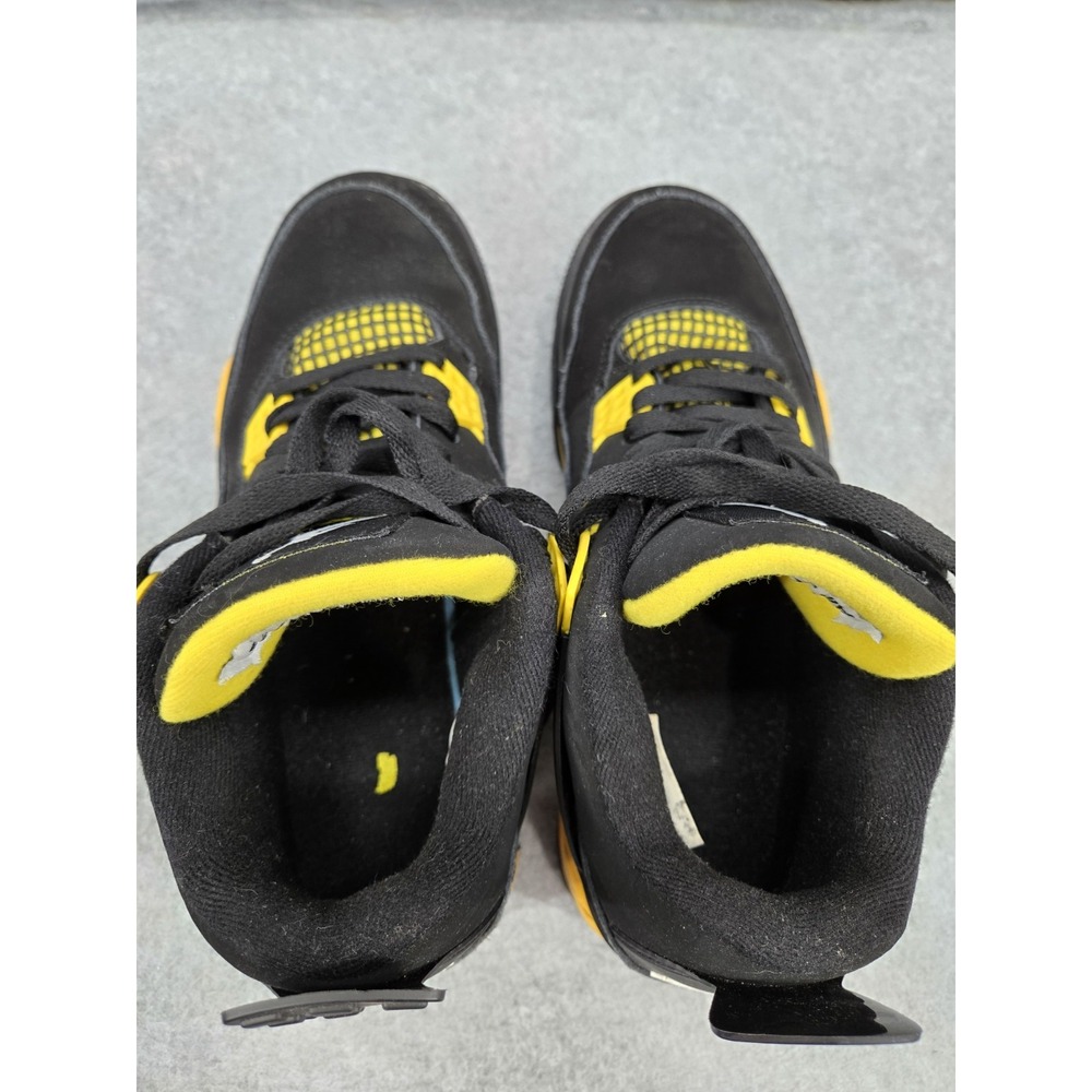 Nike Air‎ Jordan Retro 4 "Yellow Thunder" US Men's Size 7.5 Womans 9 - Picture 9 of 9